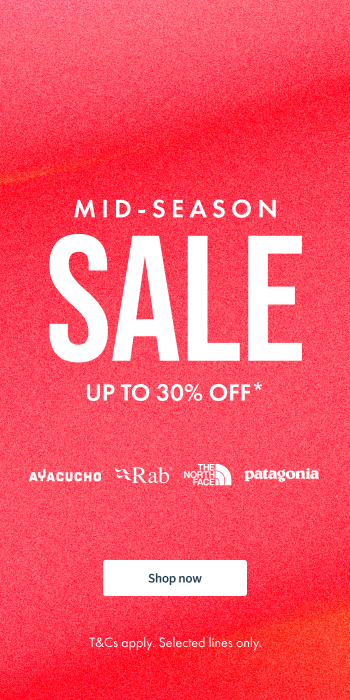 Shop mis-season sale on Snow + Rock